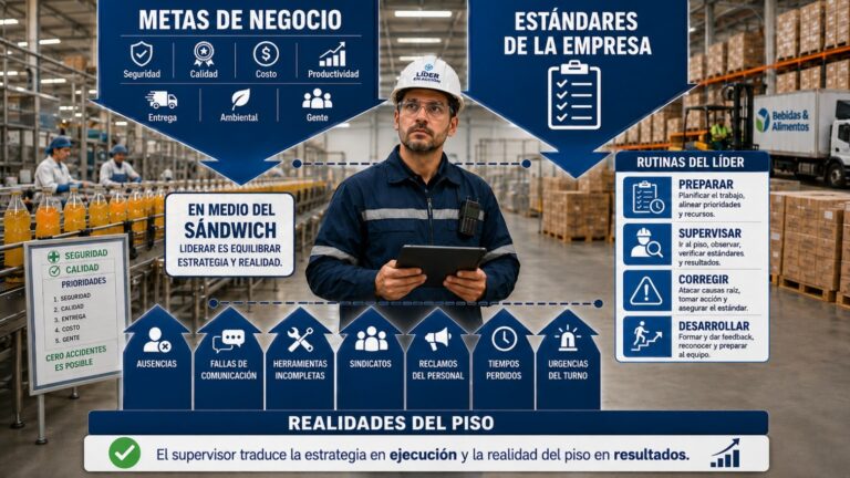 El rol del Líder de Equipo y su impacto en resultados, cultura y prevención de pérdidas